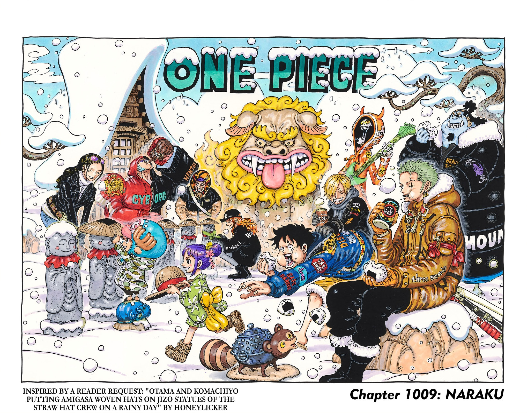 One Piece Digital Colored Chapter 1009 image 01